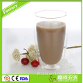 450ml Free Sample Mouth Blown High Borosilicate Glass Double Wall Glass Coffee Cup